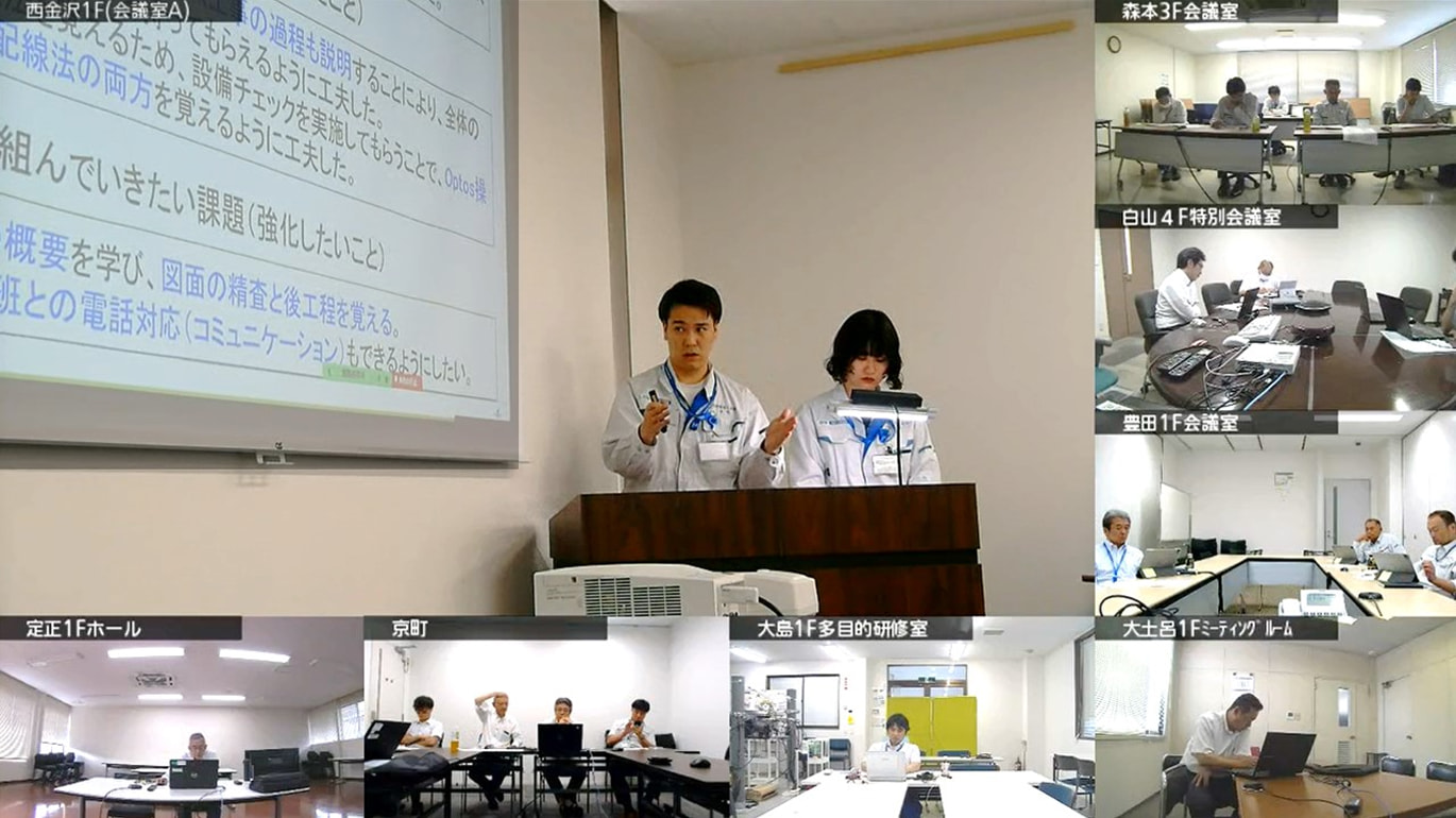 若手育成プログラムの成果発表会
